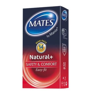 Mates Natural Condoms 14 Pack