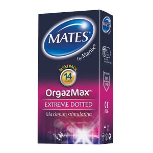 Mates OrgazMax Condoms 14 Pack
